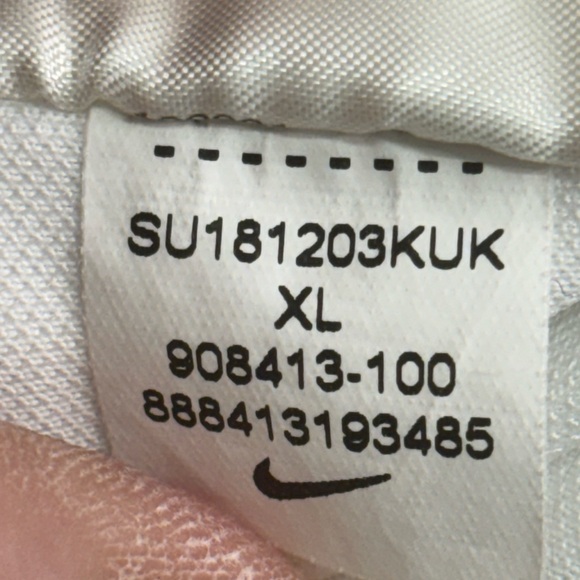 Nike Men's White Long Sleeve Shirt - Picture 7 of 8